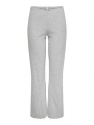 ONLY Spodnie w kolorze jasnoszarym rozmiar: XS. Szare spodnie materiałowe Only, na co dzień, xs, bez wzorów, z bawełny, z podwyższonym stanem. Za 56.79 zł.