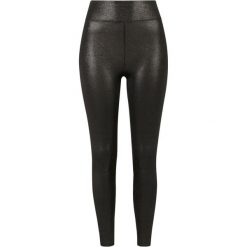 Damskie legginsy z wysoką talią z faux skóry Urban Classics. Czarne legginsy Urban Classics, m, bez wzorów, z dżerseju, z podwyższonym stanem. Za 105.90 zł.