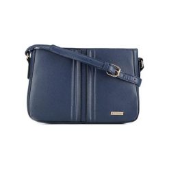 Torebka w kolorze granatowym - (S)26 x (W)18 x (G)8 cm. Niebieskie torby na ramię Kazar, Wittchen, bez wzorów, z materiału, na ramię, bez dodatków. W wyprzedaży za 129.95 zł.