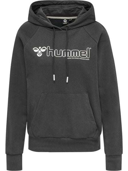 Bluza z kapturem Hummel hmlnoni. Szare bluzy Hummel, xs, bez wzorów, z bawełny, z kapturem. Za 171.15 zł.