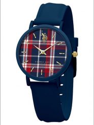 U.S. Polo Assn. Zegarek kwarcowy w kolorze granatowo-czerwono-białym rozmiar: onesize. Niebieskie, analogowe zegarki U.S. Polo Assn., sztuczne. Za 144.92 zł.
