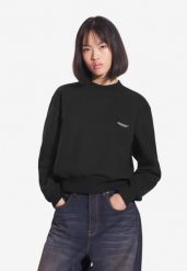 Bluza sportowa damska Prosto Bomb bez kaptura. Czarne bluzy Prosto, l, z aplikacjami, z bawełny, bez kaptura. Za 194.99 zł.