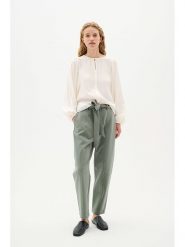 InWear Spodnie w kolorze khaki rozmiar: 42. Brązowe spodnie materiałowe InWear, na co dzień, s, bez wzorów, z materiału. Za 171.68 zł.