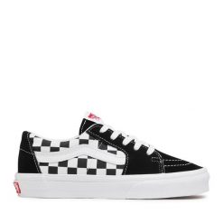 Tenisówki Vans. Czarne trampki Vans, bez wzorów, bez zapięcia. Za 219.99 zł.