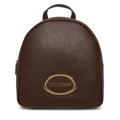Plecak LOVE MOSCHINO. Brązowe plecaki Love Moschino, bez wzorów. Za 989.99 zł.