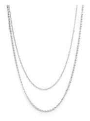 MOODE Naszyjnik "Sonia" - dł. 41 cm rozmiar: onesize. Szare naszyjniki MOODE, ze stali. Za 39.99 zł.