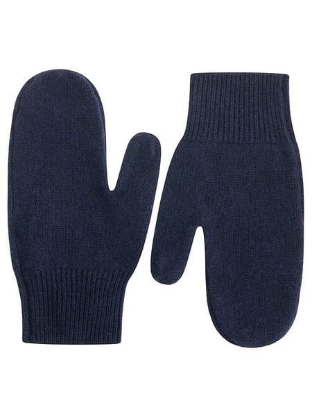 Zwillingsherz Kaszmirowe rękawiczki w kolorze granatowym rozmiar: onesize. Niebieskie rękawiczki Zwillingsherz, bez wzorów, z kaszmiru. Za 184.89 zł.