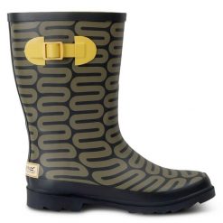 Kalosze damskie Orla Quarter Welly. Zielone kalosze Regatta, bez wzorów. Za 229.99 zł.