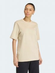 Adidas Koszulka w kolorze beżowym rozmiar: M. Brązowe bluzki Adidas, m, bez wzorów, bez kołnierzyka, bez ramiączek. Za 86.95 zł.
