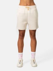 KARI TRAA Szorty dresowe "Anelie" w kolorze kremowym rozmiar: XL. Brązowe szorty Kari Traa, bez wzorów, z dresówki. Za 173.99 zł.