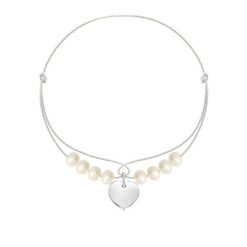 Bransoletka Adele srebrna. Szare bransoletki Lilou, srebrne. Za 196.00 zł.