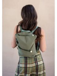 Fritzi aus Preußen Plecak "Brigitte" w kolorze zielonym - 50 x 34 x 18 cm rozmiar: onesize. Zielone plecaki Fritzi aus Preußen, bez wzorów, z materiału. Za 186.19 zł.