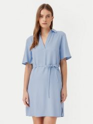 JDY Sukienka codzienna Olli 15341086 Niebieski Regular Fit. Niebieskie sukienki JDY, na co dzień, xs, bez wzorów, z wiskozy, bez kołnierzyka, bez ramiączek, proste. Za 89.99 zł.