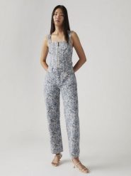 Levi's Dżinsy "501 '90S" - Mom fit - w kolorze biało-błękitnym rozmiar: W29/L27. Białe jeansy Levi's®, l, z aplikacjami, z podwyższonym stanem. Za 186.19 zł.
