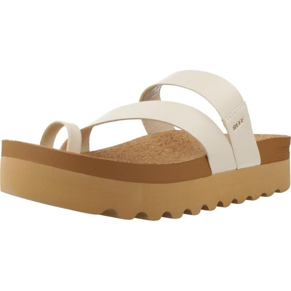 Sandały REEF VISTA HI LAYLA Beżowy. Brązowe sandały Reef, bez wzorów, z syntetyku, bez obcasa, bez zapięcia. Za 264.99 zł.