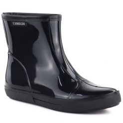 Kalosze damskie czarne T.Sokolski FLU KAL23-13. Czarne kalosze T.Sokolski, bez wzorów, z gumy. Za 69.99 zł.