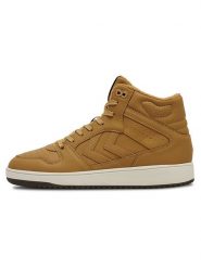 Hummel Sneakersy "St. Power Play" w kolorze jasnobrązowym rozmiar: 37. Brązowe trampki Hummel, bez wzorów, za kostkę, bez zapięcia. Za 131.74 zł.