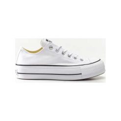 Klasyczne Białe Trampki Converse CHUCK TAYLOR ALL STAR LIFT 251. Białe trampki Molly.pl, bez wzorów, z gumy, bez zapięcia. Za 349.00 zł.