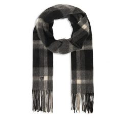 Szalik Weekend Max Mara. Czarne szaliki Weekend Max Mara, bez wzorów. Za 879.99 zł.
