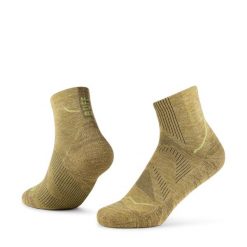 Skarpetki Buff DRYFLX® QUARTER SOCK DQ GINGKO S. Żółte skarpety Buff, bez wzorów. Za 109.90 zł.