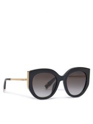 Furla Okulary przeciwsłoneczne WD00128 ACM000 O6000 Czarny. Czarne okulary przeciwsłoneczne Furla, bez wzorów, z tworzywa sztucznego. Za 789.99 zł.