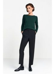 Rich & Royal Koszulka w kolorze ciemnozielonym rozmiar: XS. Zielone bluzki Rich & Royal, xs, bez wzorów, z bawełny, bez kołnierzyka, bez ramiączek. Za 78.99 zł.