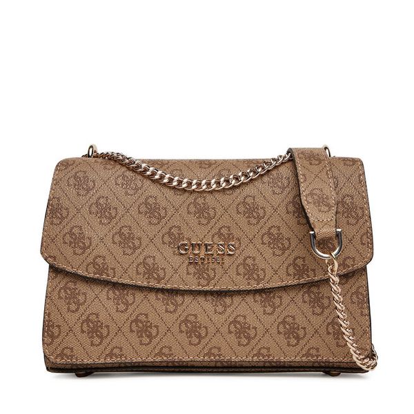 Torebka Guess. Brązowe torebki klasyczne Guess, z aplikacjami, bez dodatków. Za 369.99 zł.