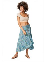 Aller Simplement Spódnica w kolorze niebieskim rozmiar: 34-40. Niebieskie spódnice Aller Simplement, bez wzorów, maxi, asymetryczne. Za 65.99 zł.