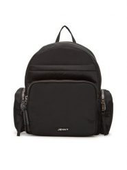 JENNY Plecak C-JNY-M-003-08 Czarny. Czarne plecaki Jenny, bez wzorów, z materiału. Za 149.99 zł.
