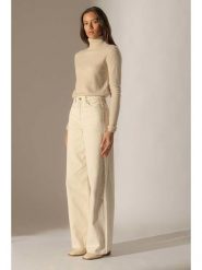 Perfect Cashmere Kaszmirowy golf "Ashley" w kolorze beżowym rozmiar: L. Brązowe golfy Perfect Cashmere, l, bez wzorów, z kaszmiru, bez ramiączek. Za 365.42 zł.