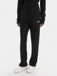 Reebok Spodnie dresowe Zuzanna RK25496CCW Czarny Regular Fit. Czarne spodnie dresowe Reebok, xs, bez wzorów, z bawełny. Za 179.99 zł.