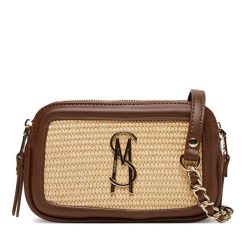 Torebka Steve Madden. Brązowe listonoszki Steve Madden, bez wzorów, bez dodatków. Za 349.99 zł.