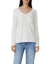 S.Oliver Koszulka w kolorze białym rozmiar: 38. Białe bluzki S.Oliver, s, bez wzorów, z bawełny, bez kołnierzyka, bez ramiączek. Za 52.99 zł.