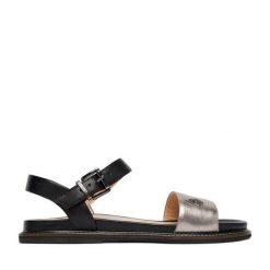 Sandały U.S. Polo Assn. Szare sandały U.S. Polo Assn., bez wzorów, bez obcasa, na płaskiej podeszwie, bez zapięcia. Za 299.99 zł.