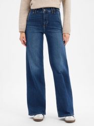 Liu Jo Collection Dżinsy z szerokimi nogawkami Kobiety Bawełna niebieski, 27. Niebieskie jeansy Liu Jo Collection, bez wzorów. Za 689.95 zł.