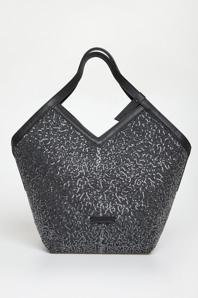 Torebka skórzana shopper PESERICO. Shopper PESERICO, bez wzorów, bez dodatków. W wyprzedaży za 1,520.35 zł.