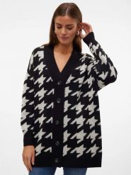 Vero Moda Kardigan w kolorze czarnym rozmiar: XS. Czarne kardigany Vero Moda, xs, bez wzorów. Za 70.24 zł.