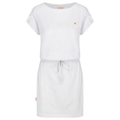 Damska sukienka LOAP Burka, S. Czarne sukienki ZONE PERFECT, na lato, s, bez wzorów, z bawełny, sportowe, bez kołnierzyka, bez ramiączek, sportowe. Za 131.99 zł.