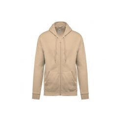 Bluza z kapturem i zamkiem błyskawicznym Kariban. Białe bluzy KARIBAN, uniwersalny, bez wzorów, z bawełny, z kapturem. Za 195.50 zł.