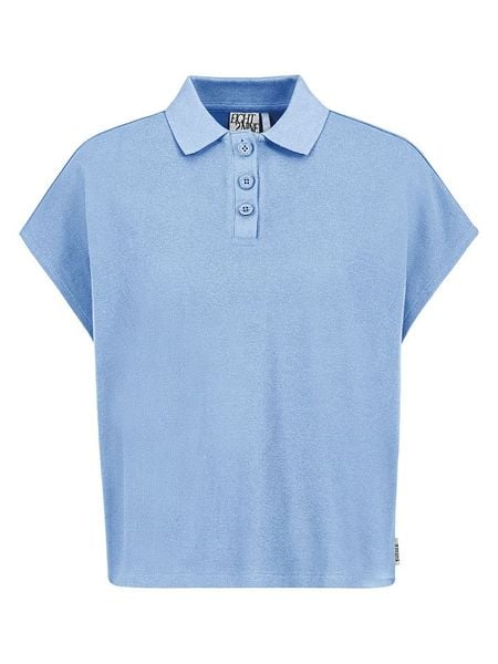 Eight2Nine Koszulka w kolorze błękitnym rozmiar: M. Niebieskie bluzki Eight2Nine, m, bez wzorów, z bawełny, bez kołnierzyka, bez ramiączek. Za 59.95 zł.