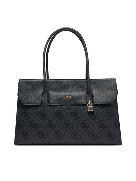 Guess Torebka Kiera TWOB97 32024 Czarny. Czarne shopper Guess, z aplikacjami, ze skóry, bez dodatków. Za 715.99 zł.