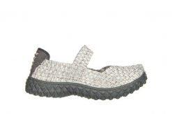 Półbuty Rock Over Silver Bird 032918, Biały, Materiał - 36. Białe obuwie sportowe Rock Spring, z materiału, bez zapięcia. W wyprzedaży za 164.99 zł.