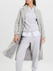 Płaszcz w kratę z wełną - wielobarwny. Płaszcze Sinsay, l, bez wzorów, z wełny, bez kaptura. Za 139.99 zł.