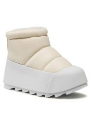United Nude Botki Polar Bootie II 10778798125 Beżowy. Brązowe botki United Nude, bez wzorów, z materiału, bez obcasa, na koturnie, bez zapięcia. Za 1,619.00 zł.