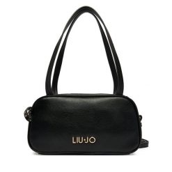 Torebka Liu Jo. Czarne torebki klasyczne Liu Jo, bez wzorów, bez dodatków. Za 519.99 zł.