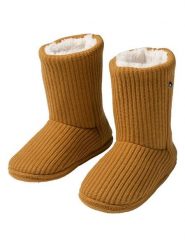 Maryplaid Kapcie w kolorze jasnobrązowym rozmiar: 40/41. Brązowe obuwie domowe maryplaid, bez wzorów, z materiału, z okrągłym noskiem, bez zapięcia. Za 52.99 zł.