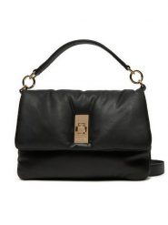 Tommy Hilfiger Torebka AW0AW16885 Czarny. Czarne torebki klasyczne TOMMY HILFIGER, bez wzorów, ze skóry, bez dodatków. Za 529.99 zł.