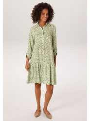 Aniston Sukienka w kolorze zielonym rozmiar: 40. Zielone sukienki Aniston, bez wzorów, z wiskozy, bez kołnierzyka, bez ramiączek, midi. Za 173.99 zł.