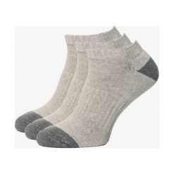 Timberland Skarpety 3Pp Organic Cotton , szary, rozmiar L. Szare skarpety Timberland, bez wzorów, z bawełny. W wyprzedaży za 55.99 zł.