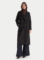 ViCOLO Płaszcz wełniany TF0001 Czarny Regular Fit. Czarne płaszcze ViCOLO, na zimę, m, bez wzorów, z syntetyku, bez kaptura. Za 1,149.00 zł.